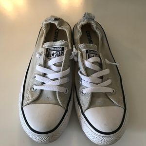 EUC Converse Shoreline Slip On Sneakers Grey Sz. 7